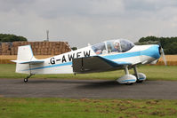 G-AWFW @ EGBR - Jodel D-117 at The Real Aeroplane Club's Summer Madness Fly-In, Breighton Airfield, August 2012. - by Malcolm Clarke