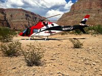 N207CF @ 1G4 - Medevac flight to the bottom of the Grand Canyon below 1G4. - by Tom Norvelle