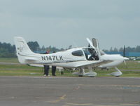 N147LK @ EGLK - Seen at Blackbushe Airport, UK - by Steve Lawrence
