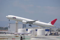 JA738J @ KLAX - Japan Airlines 777-300 - by speedbrds