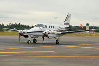 N288CR @ OLM - 1978 Beech E-90, c/n: LW-269 - by Terry Fletcher