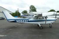 N58437 @ RNT - 1973 Cessna 182P, c/n: 18262061