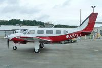 N101LJ @ RNT - 1968 Piper PA-31-310, c/n: 31-267