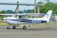 N3045V @ HQM - 1974 Cessna 150M, c/n: 15076367 - by Terry Fletcher