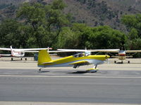 N746JM @ SZP - 2007 Malherbe/Malherbe VAN's RV-7, three-blade prop, landing roll Rwy 22 - by Doug Robertson