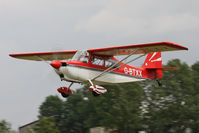 G-BTXX @ EGBR - Bellanca 8KCAB at The Real Aeroplane Club's Summer Madness Fly-In, Breighton Airfield, August 2012. - by Malcolm Clarke