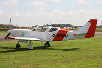 G-OPNH @ EGBR - Glasair Super II-SRG at The Real Aeroplane Club's Summer Madness Fly-In, Breighton Airfield, August 2012. - by Malcolm Clarke