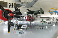 44-40593 @ EGSU - Painted as 44-40593, DUGAN and displayed at the American Air Museum, Duxford - by Chris Hall