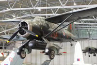 G-LIZY @ EGSU - displayed inside the AirSpace hangar, Duxford - by Chris Hall