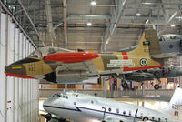 1133 @ EGSU - Royal Saudi Airforce BAC 167 Strikemaster displayed in the AirSpace hangar - by Chris Hall