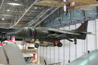 XZ133 @ EGSU - former Falklands war veretan suspended from the ceiling in the AirSpace hanger, IWM Duxford - by Chris Hall