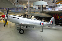 VN485 @ EGSU - displayed inside the AirSpace hangar, Duxford - by Chris Hall