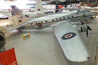 TG528 @ EGSU - Served with 24 and 36 Sqns. Acquired from the Skyfame museum at Staverton after its closure in 1979. Preserved in the AirSpace hangar at Duxford - by Chris Hall