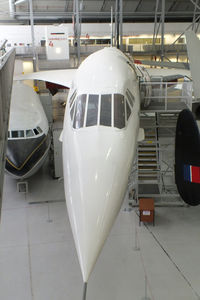 G-AXDN @ EGSU - displayed inside the AirSpace hangar, Duxford - by Chris Hall