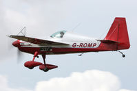 G-ROMP @ EGBR - Extra 230H at The Real Aeroplane Club's Summer Madness Fly-In, Breighton Airfield, August 2012. - by Malcolm Clarke