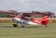 G-BTXX @ EGBR - Bellanca 8KCAB at The Real Aeroplane Club's Summer Madness Fly-In, Breighton Airfield, August 2012. - by Malcolm Clarke