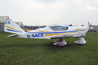 G-SACX @ X5FB - Aero AT-3 R100, Fishburn Airfield UK, August 2012. - by Malcolm Clarke