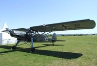 D-EVDB @ LFFQ - Fieseler Fi 156C-7 Storch at the Meeting Aerien 2012, La-Ferte-Alais - by Ingo Warnecke