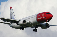 LN-DYR @ EGCC - Norwegian Air Shuttle - by Chris Hall