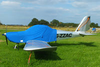 G-ZZAC @ EGTN - at Enstone Airfield - by Chris Hall