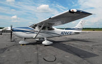 N2447E @ KDAN - 2007 Cessna T182T in Danville Va. - by Richard T Davis