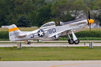 N51JC @ KDPA - N51JC The Brat III landing on RWY 19R at DuPage Airport. - by Mark Kalfas