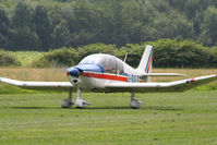 G-BALF @ EGTW - at Oaksey Park - by Chris Hall