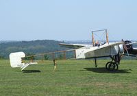 F-AZPG @ LFFQ - Bleriot XI-2 Replica at the Meeting Aerien 2012, La-Ferte-Alais - by Ingo Warnecke