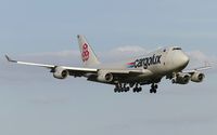 LX-YCV @ ELLX - on final RW24