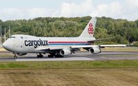 LX-WCV @ ELLX - line up for departure