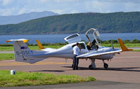 G-DSKY @ EGEO - Arriving at Oban Airport (North Connel). - by Jonathan Allen