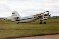 OM-UIN @ EGQL - This An-2TP Colt attended the 1994 RAF Leuchars Airshow. - by Peter Nicholson