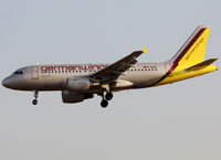 D-AKNQ @ LEBL - Landing rwy 25R... Additional small 'Lufthansa Group' titles - by Shunn311