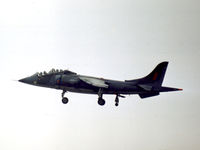 XW175 @ FAB - Harrier T.2 demonstrating at the 1972 Farnbrough Airshow. - by Peter Nicholson