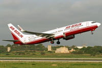 D-AHFO @ LEPA - Hapagfly D-AHFO wetleased to Air Berlin in AB old c/s t/o Rwy 06R at PMI - by Thomas M. Spitzner