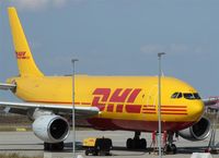 EI-OZI @ EDDP - Yaw rudder may be fly on another DHL coach... - by Holger Zengler