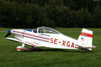 SE-XGA @ ESVS - Thorp T-18 parked at Siljansnäs airfield, Dalarna, Sweden. - by Henk van Capelle
