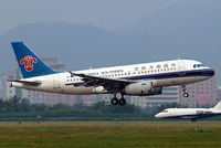 B-6020 @ ZGSZ - Airbus A319-132 [2004] (China Southern Airlines) Shenzhen-Baoan~B 22/10/2006 - by Ray Barber