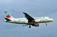 C-GJWF @ CYUL - C-GJWF  Airbus A319-112 [1765] (Air Canada) Montreal-Dorval~C 23/06/2005 - by Ray Barber