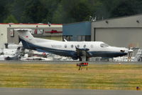 N505P @ BFI - 2003 Pilatus PC-12/45, c/n: 505 through the heat haze at BFI