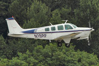 N19RF @ BFI - 1974 Beech A36, c/n: E-627