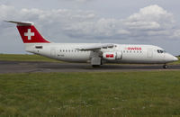 HB-IXU @ EGSH - Arriving at EGSH for spray by Air Livery. - by Matt Varley