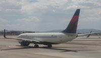 N398DA @ KLAS - Delta Airlines Boeing 737-800 ready for departure at KLAS. - by Kreg Anderson