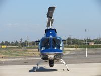 N8NF @ POC - Parked at PPD helipad with main rotor secured - by Helicopterfriend