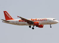 G-EZUL @ LEBL - Landing rwy 25R - by Shunn311