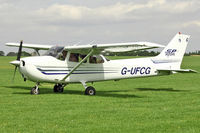 G-UFCG @ EGBK - 2003 Cessna 172S, c/n: 172S9450 - vistor to Sywell Airshow - by Terry Fletcher