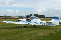 G-BIOW @ EGBR - The Real Aeroplane Club's Summer Madness Fly-In, Breighton - by Chris Hall