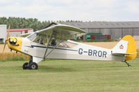 G-BROR @ EGBR - The Real Aeroplane Club's Summer Madness Fly-In, Breighton - by Chris Hall