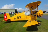 G-AXMT @ EGBR - The Real Aeroplane Club's Summer Madness Fly-In, Breighton - by Chris Hall