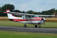 G-AYCJ @ EGBR - The Real Aeroplane Club's Summer Madness Fly-In, Breighton - by Chris Hall